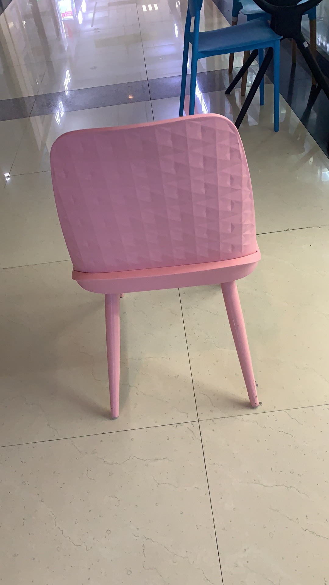 Iron Chair Nordic Simple Dining Chair Home Living Room Light Luxury Chair Cafe Leisure Chair Modern Iron Armchair Specification drawing