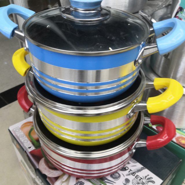 Stew pot, soup pot, hot pot, porridge cooker, induction cooker, soup pot, non-stick, stainless steel thickened, household