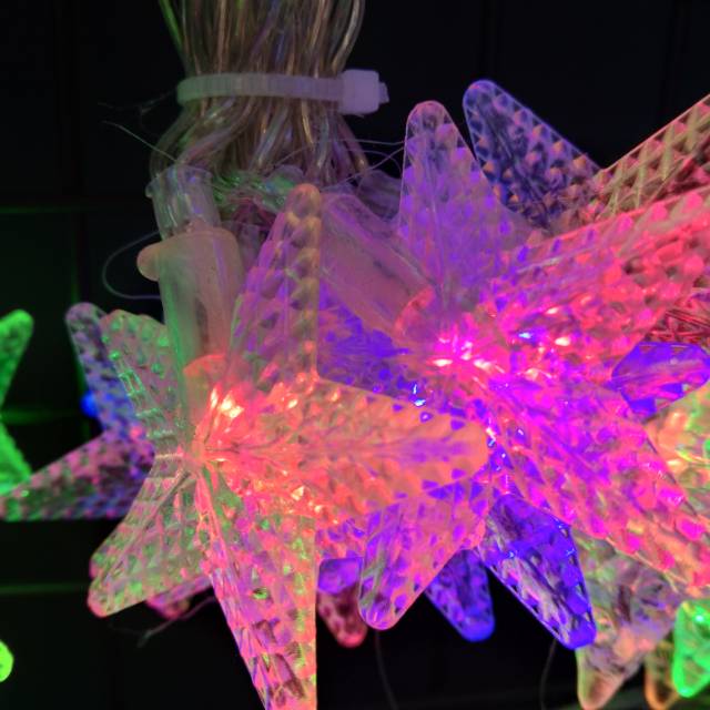 The popular Led color light string flashes neon lights, creating a sky full of stars Specification image