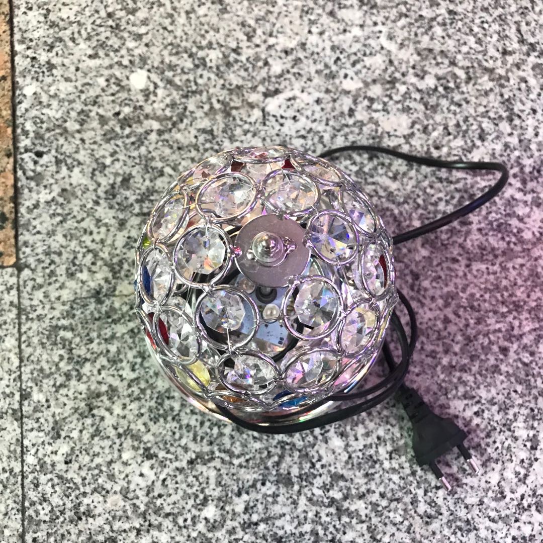 Ktv Flash Rotating Seven Color Light Crystal Magic Ball Laser Light Bundy Light details Picture