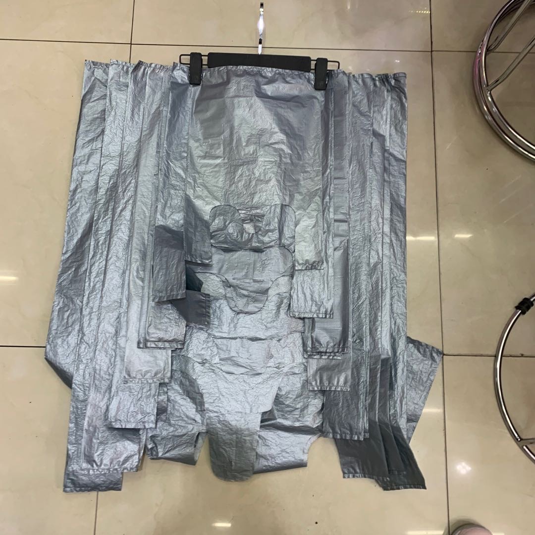 包装袋背心袋塑料袋银色半透明款
