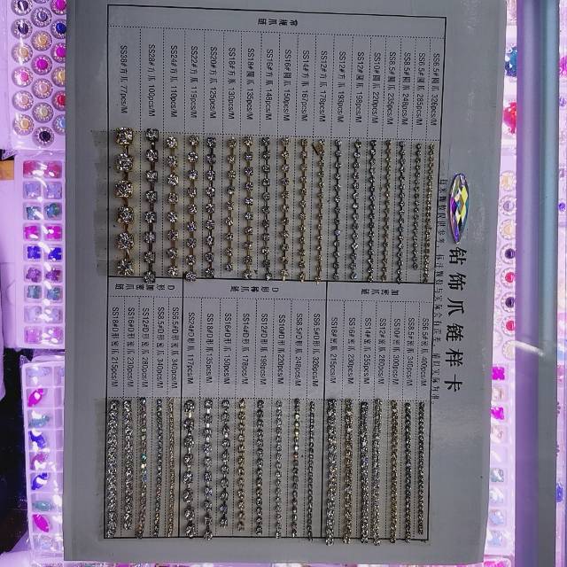 Transparent little bear decorative clothing accessories, 2D claw round claw chain handicrafts, jewelry, flocked resin pendants Specification image