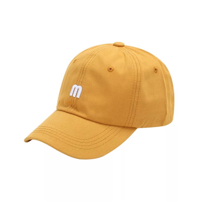 Autumn And Winter Hats Korean Embroidered Baseball Caps Ladies Solid Color Letters Cotton Outdoor Trendy Hats Casual Hats Cap