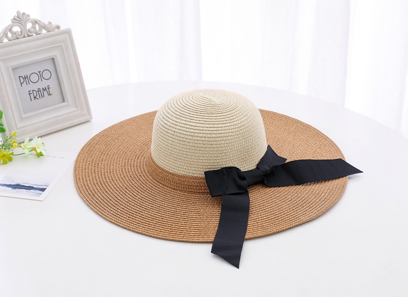 Sombreros mujeres sombrero de protección solar de verano sombrero grande largo sombrero plegable vacaciones al mar sombrero de playa escapada sombrero de sol