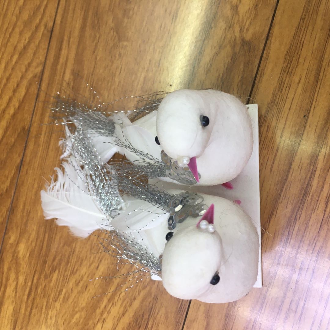 对鸽摆件泡沫 复活节装饰用品 节庆摆件用品 港泰工艺品030款