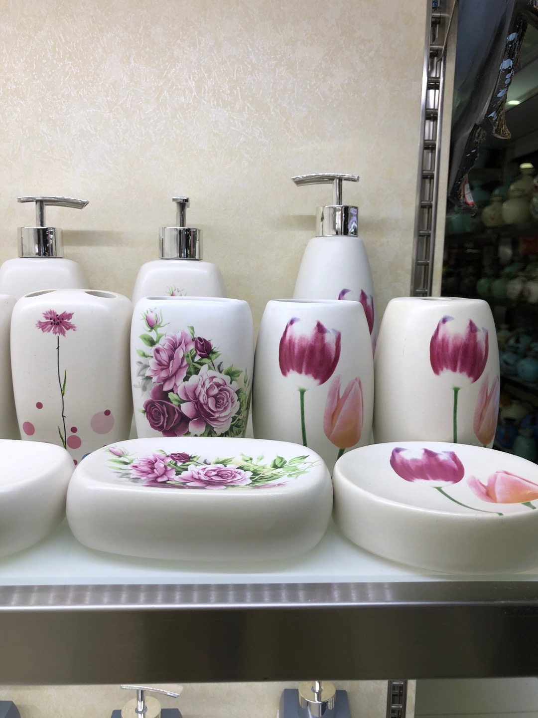 时尚纯陶瓷洁具四件套