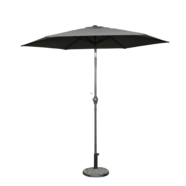 庭院中柱铝伞铁管阳光户外伞遮阳伞折叠摆摊太阳伞沙滩伞细节图