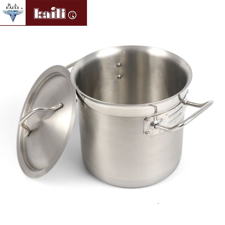 201 stainless steel soup pot, soup bucket, multi-purpose soup pot, smokeless soup pot details Picture