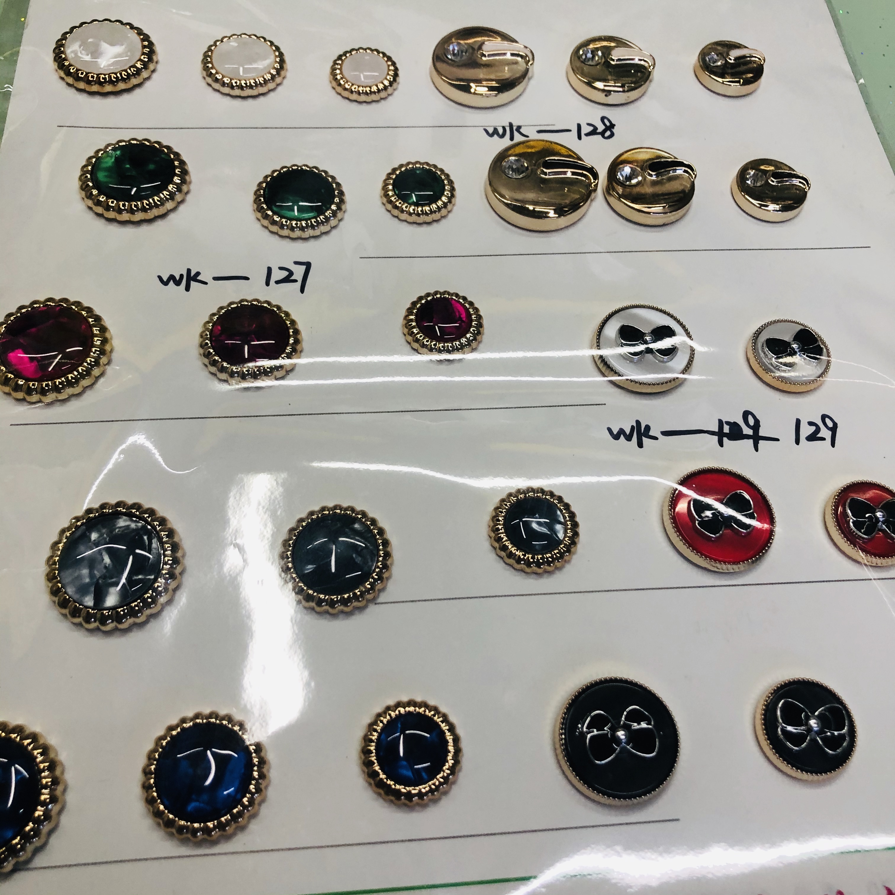 Manufacturers Spot All Copper Four-Button Down Coat Button Metal Buttons Custom Specification drawing