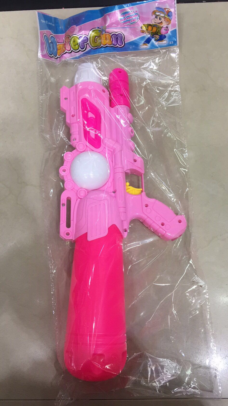 儿童大容量宝宝喷吸水抽拉式打水仗玩具产品图