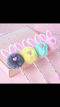 New Cute And Stylish Cartoon Hairball Neutral Pen details Picture