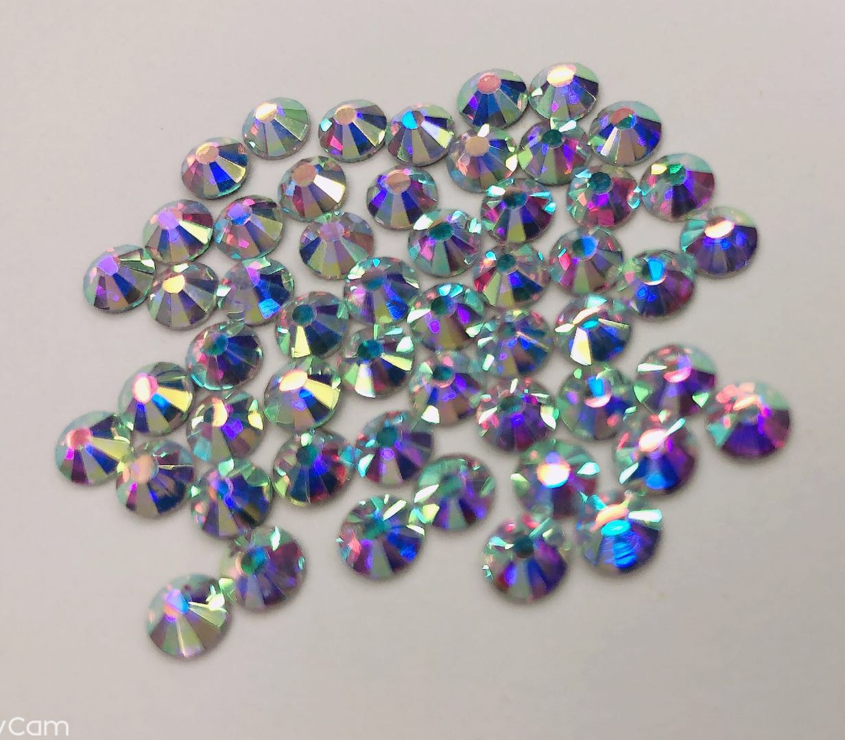 SS30白色中东钻DMC烫钻平底钻烫钻美甲钻