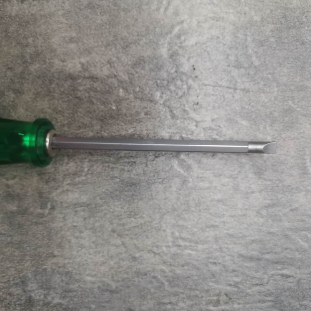 Wholesale Screwdriver Multi-Specification Strong Magnetic Chrome Vanadium Steel Flat-Head Cross Head Screwdriver Specification drawing