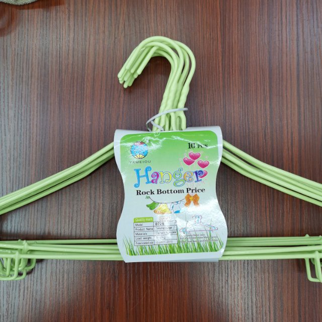 厂家直销时尚环保衣架铁丝衣架0726铁丝衣架图