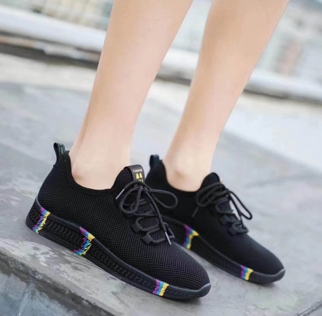 flying mesh shoes -01 multi-angle real shot