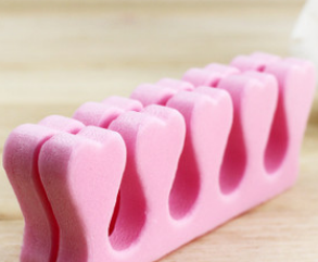 美甲用品美脚用品美甲分指棉脚趾分离器一对01详情3