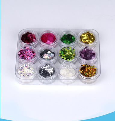 Manufacturers Direct Sales Of High Temperature And Solvent Resistant Nail Nail With Glitter Box Love Shape Nail Set Manufacturers Wholesale