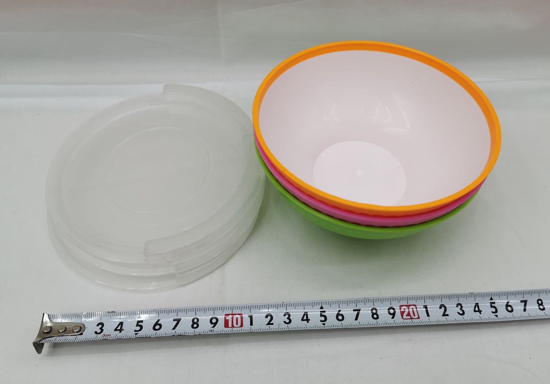 精致密胺斜口碗酒店餐厅家用饭碗厂家直销加盖