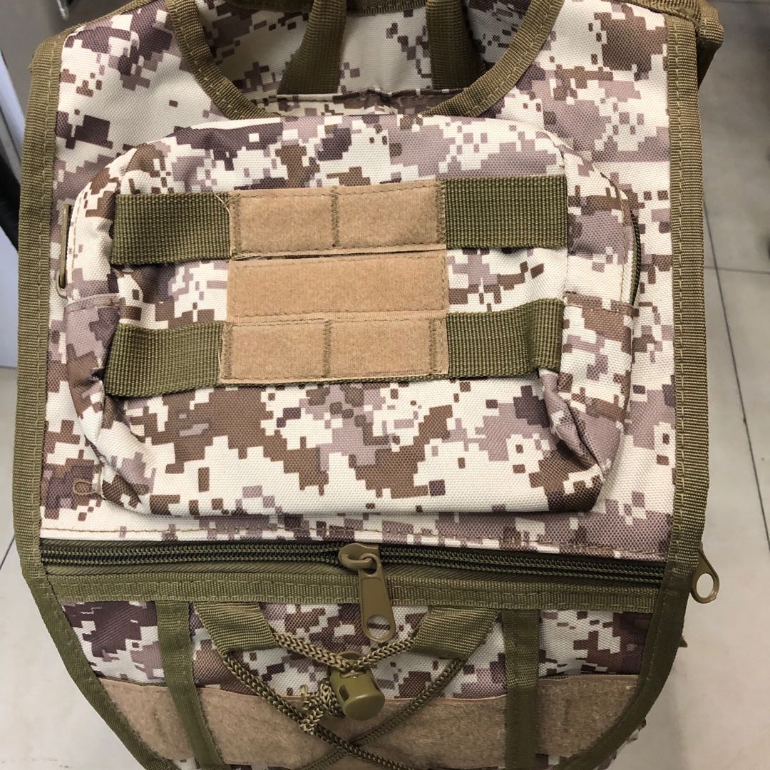 Swordfish camouflage backpack, a multi-functional backpack details Picture