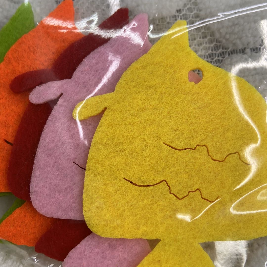 Haiming Toys Educational Toys Educational Toys Handmade Toys New Color Fish Exquisite Felt Three-Dimensional Diy Handmade Jewelry Accessories details Picture