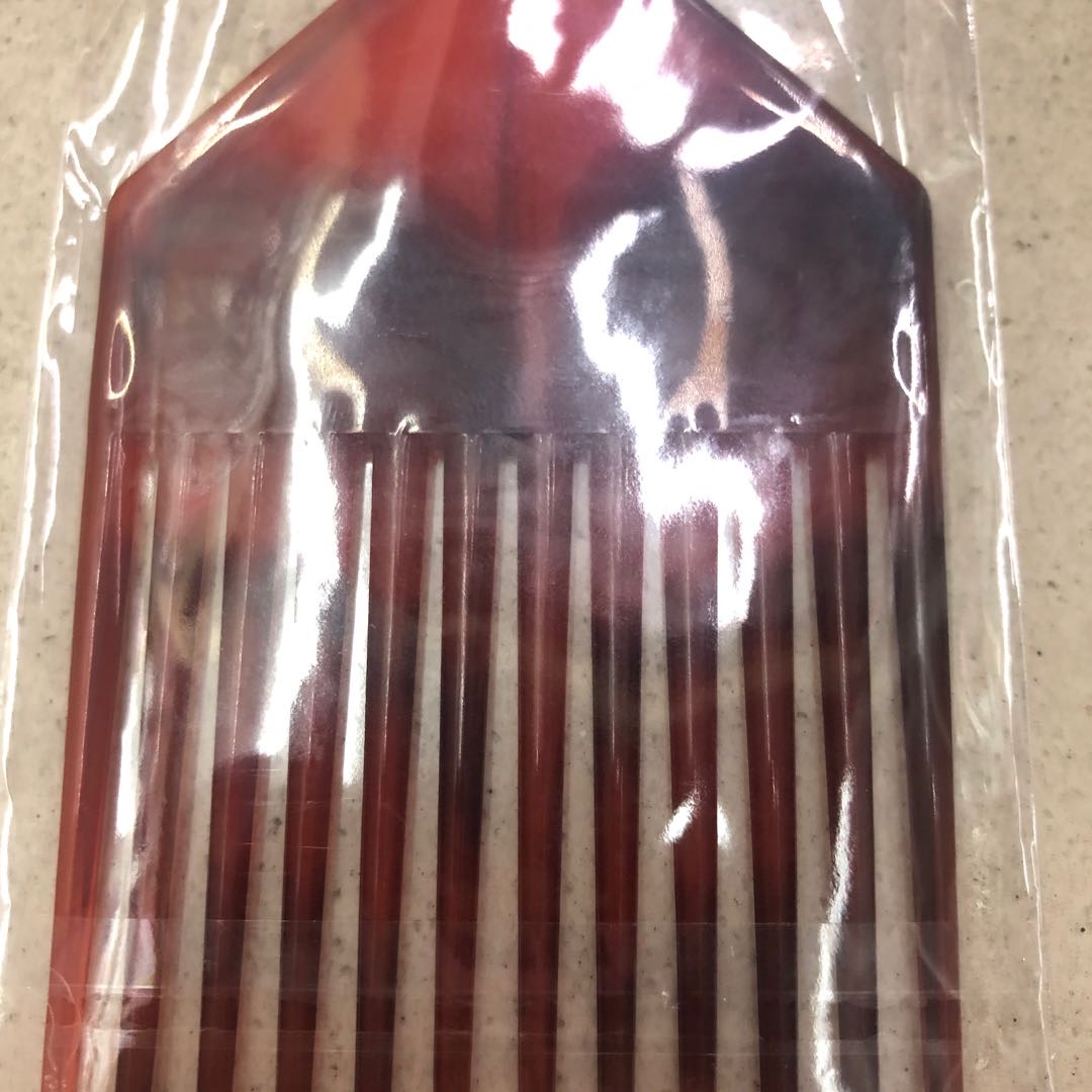 Variable Styling Special Brush Tray Hair Blow Fluffy Care Multi-Purpose Comb Beauty Makeup Fringe Fork Comb Specification drawing