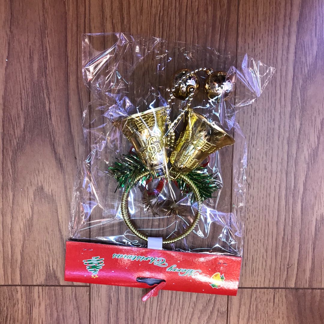 Christmas bell pendants, Christmas decorations, scene arrangement, shopping mall store pendants, Christmas bell pendants