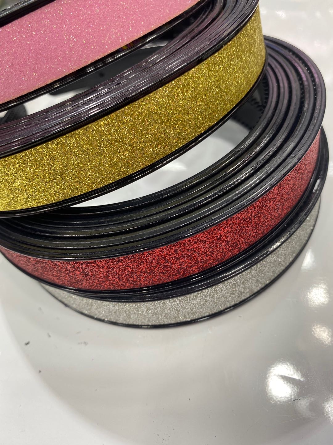 Hot-selling new Korean-style fashion inlaid sequined widened women's headband details Picture