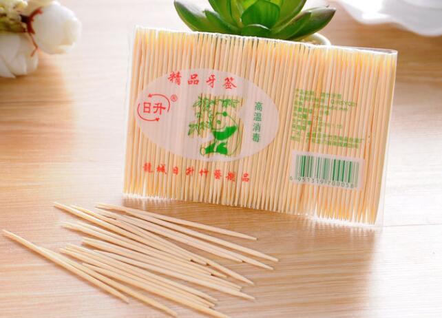宾馆酒店餐馆餐厅饭店一次性牙签两头牙签100根细牙签
