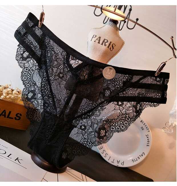 Sexy, ultra-thin, breathable, traceless, antibacterial lace, close-fitting and comfortable underwear for women Specification image