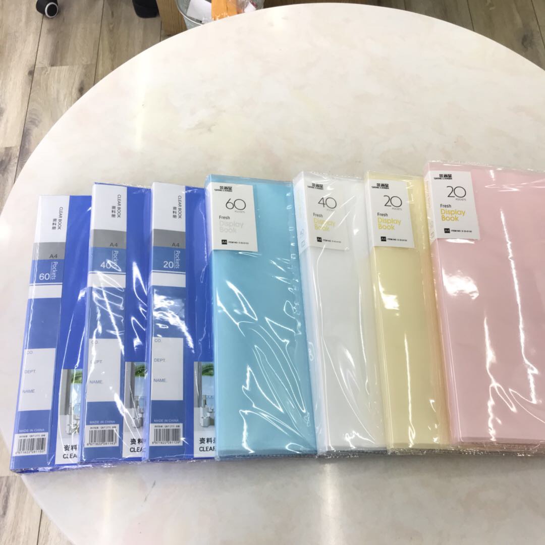 珠铃鸟文件夹多款多色可选学生办公用具实用