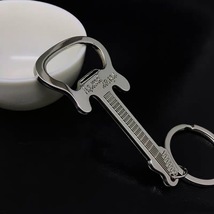 时尚提琴开瓶器  可爱金属啤酒瓶启子免费电脑雕刻创意礼品钥匙扣