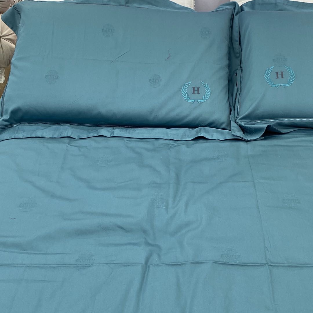 Cotton Solid Color Four-Piece Set 200*230Cm Specification drawing