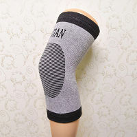 灰色护膝保暖男女护膝盖套关节
