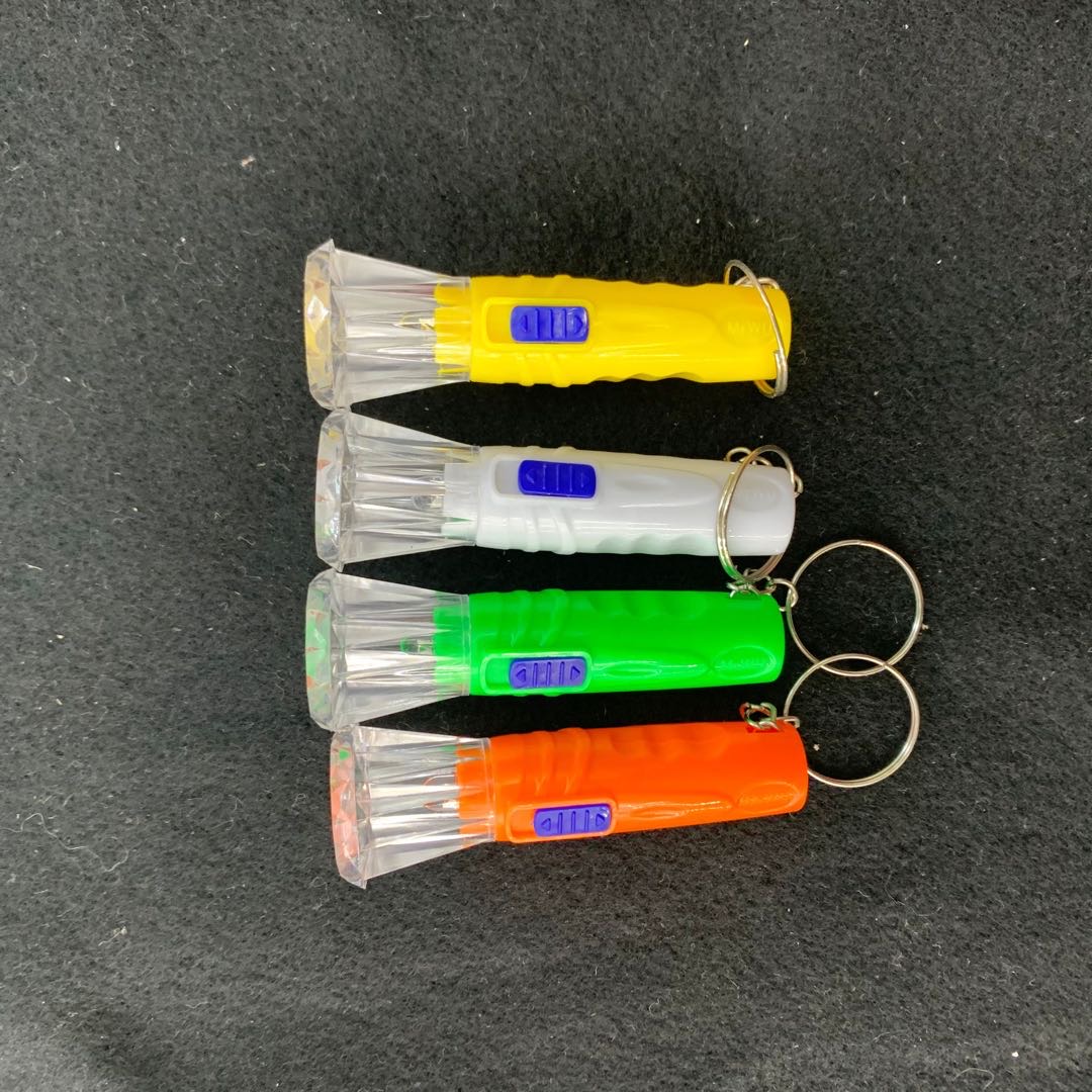 小手电led发光塑料小电筒便携式电筒钥匙扣挂件小礼品玩具详情图3