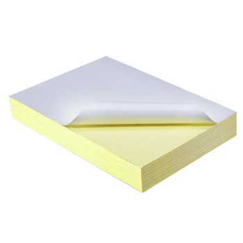 A4不干胶打印纸光面哑面写玻璃卡激光喷墨打印自粘背胶标签贴纸