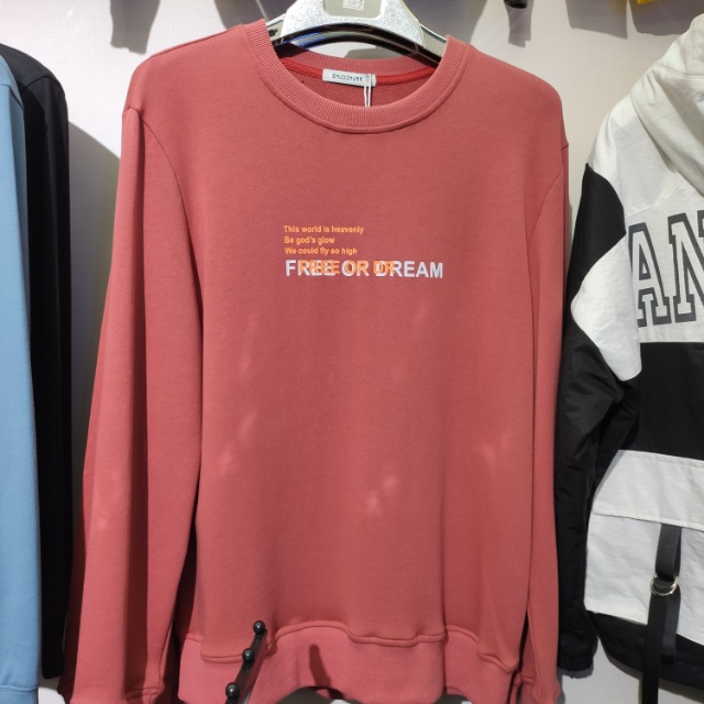 Free Dream Pink cotton men's T-shirt