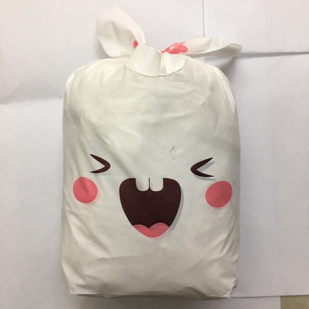 厂家直销火热卡通小兔兔便携式手提塑料环保袋