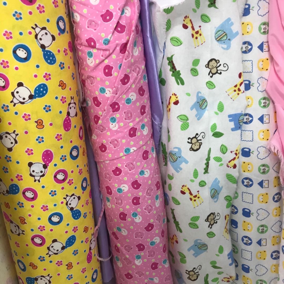 Cotton Printed Flannelette Drool Towel Children's Blanket Soft