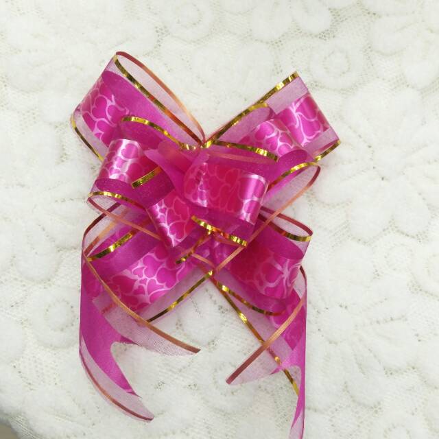 Qian According To The Ribbon Office Culture Atmosphere Decoration Supplies Rose Red Gold Thread Ribbon Wedding Car Wedding Pull Wedding Supplies Ribbon Ribbon Ribbon Decorative Flowers