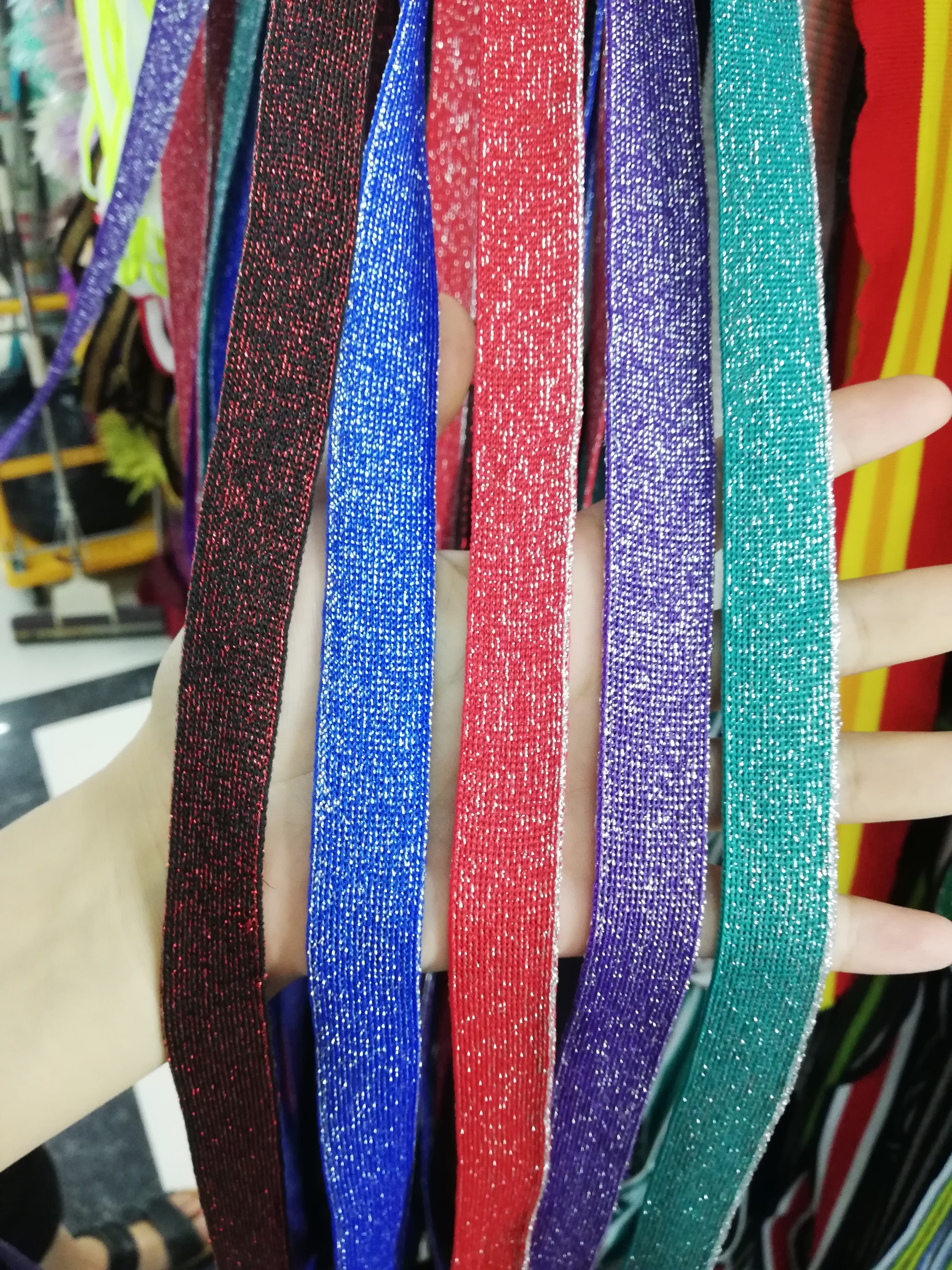 2 Cm Gold Knitted Ribbon Series Ribbon Ribbon Decorative Ribbon Lace In Stock
