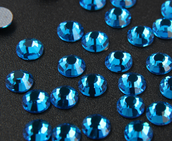 Flat Bottom Diamond Blue Boutique Auger