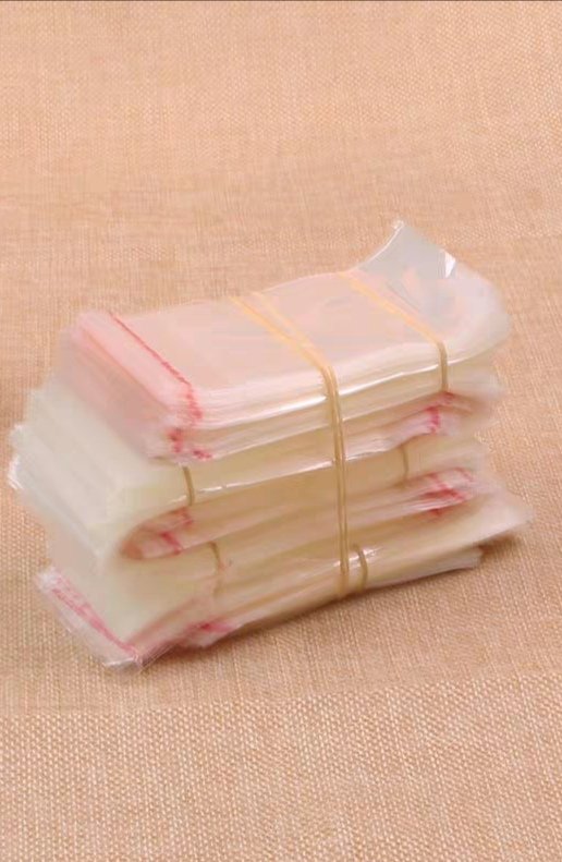 5*14透明自封袋 小号pe塑料包装袋 食品药品opp袋子200个