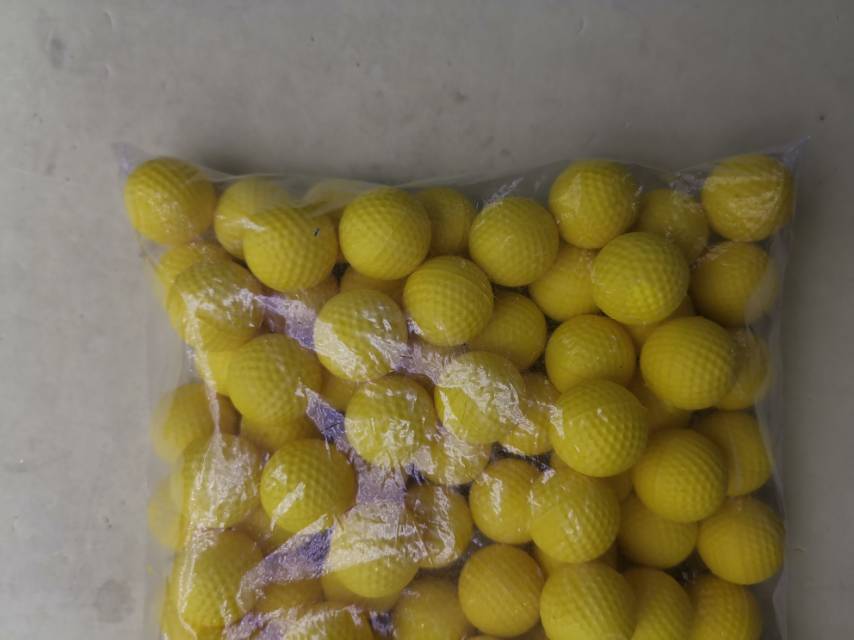 慢回弹仿真高尔夫球可爱软绵绵的PU减压发泄玩具产品图