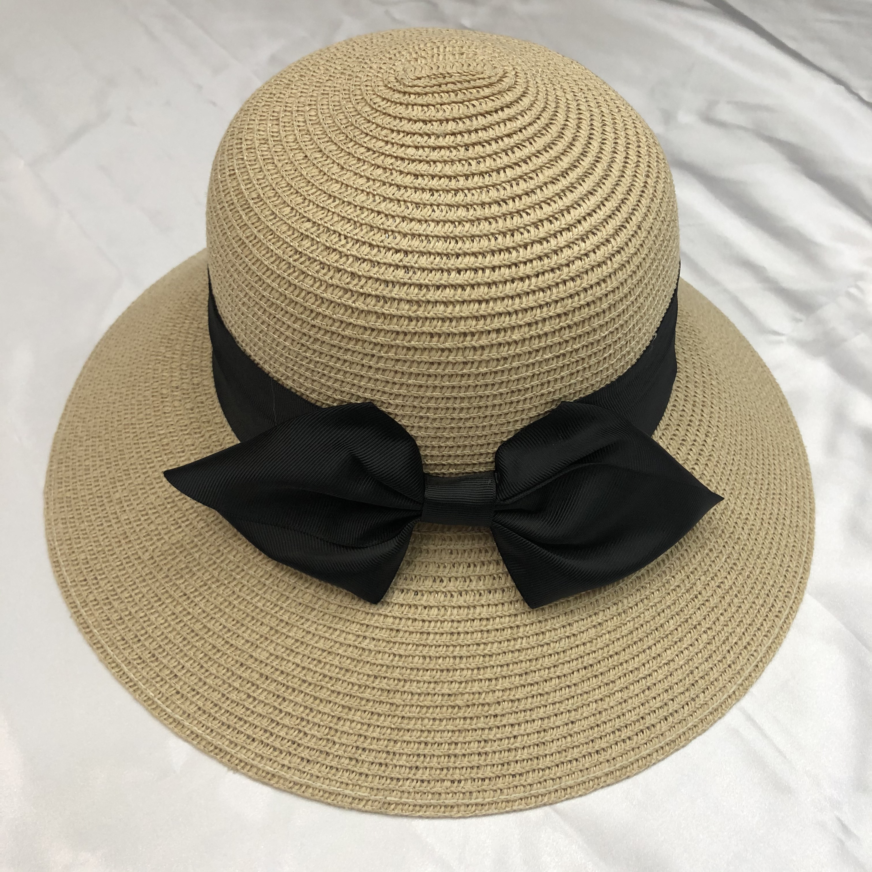 Straw Hat Women Summer Sunshade Hat Sunblock Hat Travel Holiday Seaside Big Brimmed Hat Foldable Hat
