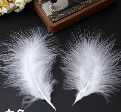 Decorative Diy Feather Feather Feather Feather Strip/Lace/Cloth Edge Feather Skirt Skirt Garment Accessories