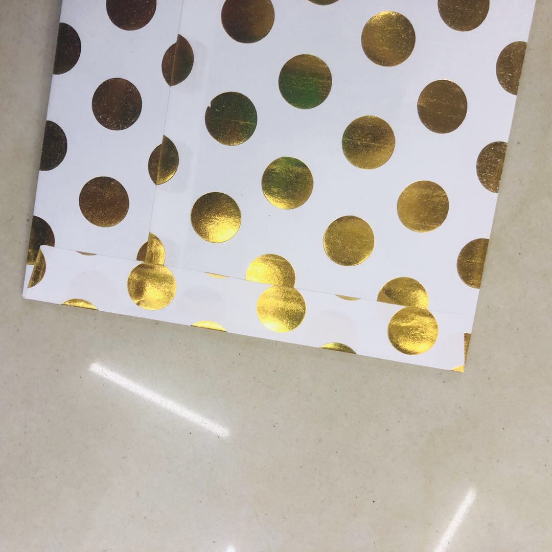 New Copper Cardboard Storage Bag Photo Bag Jewelry Bag Can Be Customized Specification drawing