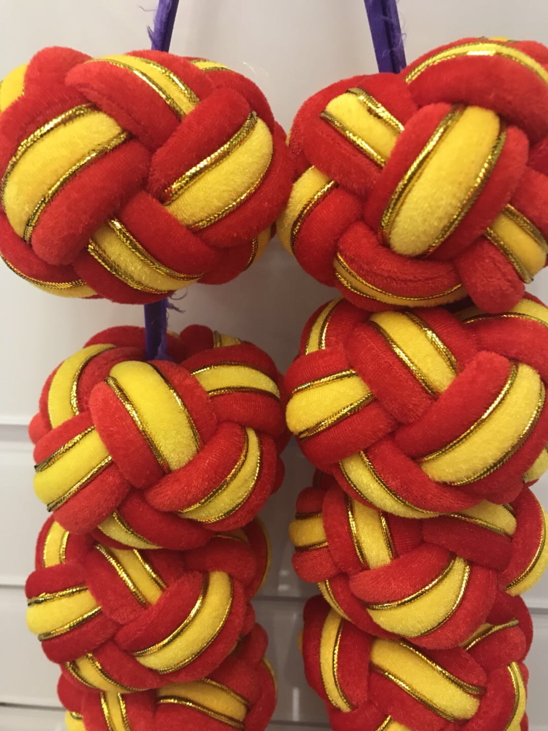 Velvet lucky balls are wedding, festival and celebration items details Picture