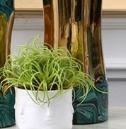 陶瓷花瓶客厅电视柜家居装饰样品房摆件欧式轻奢干花插花器细节图