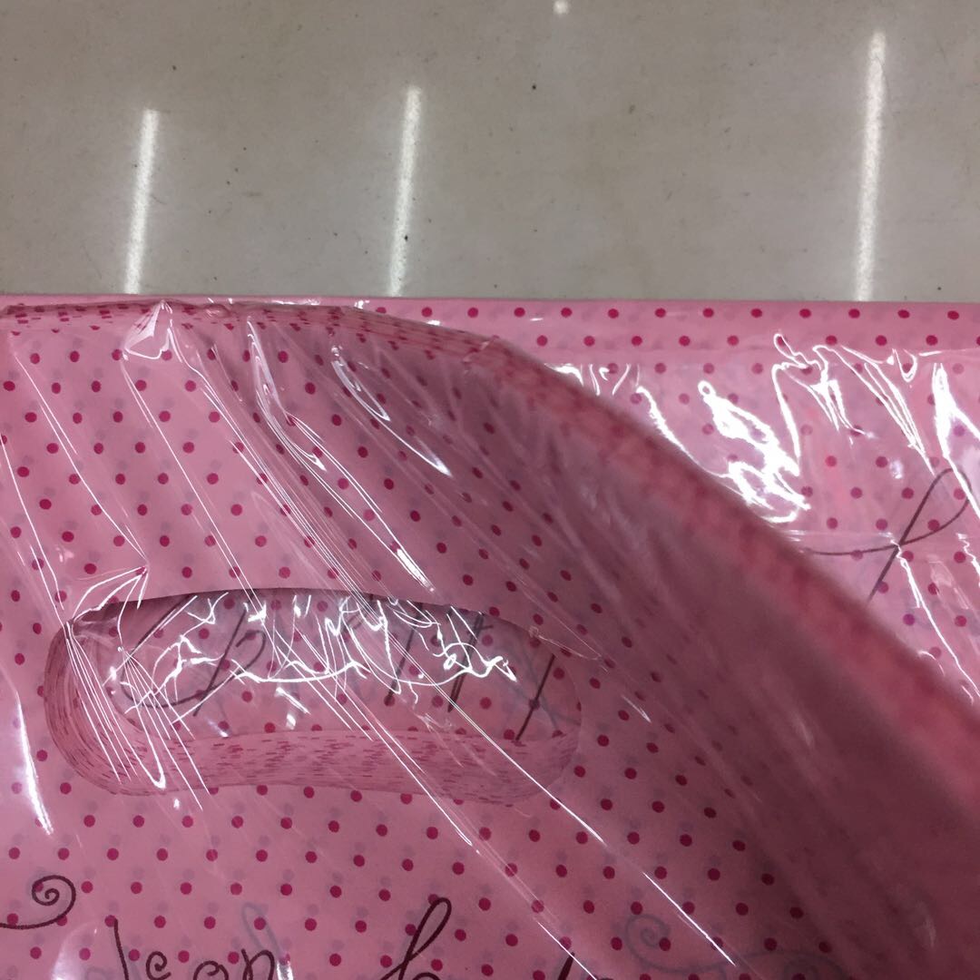 出口日韩塑料印花包装袋手提袋厂家直销25*35详情图3