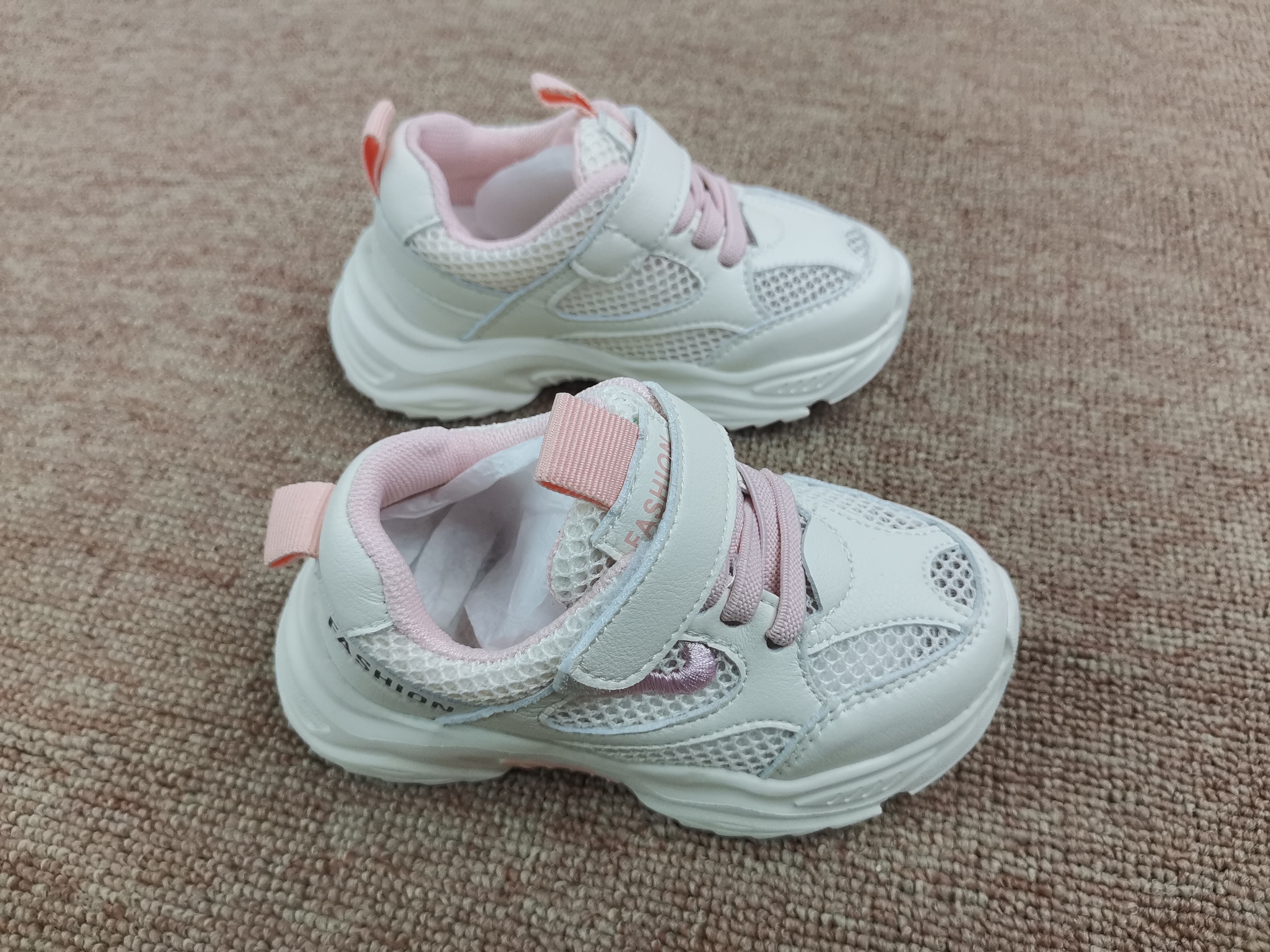 Xb7712 Small Treasure Home Children's Shoes Spring Network Red Stick Breathable Casual Shoes